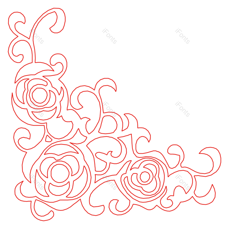 边框图片,中国风元素,花纹PNG,剪纸免抠素材